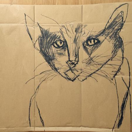 08079-4086933486-_lora_SDXL_Cardboard_drawings_Sa_May-000004_1_ Cardboard drawings cat.png